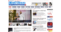 Desktop Screenshot of livemilano.it